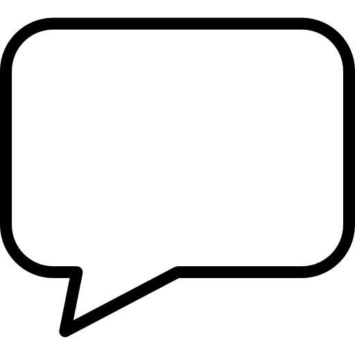 Chat bubble icon